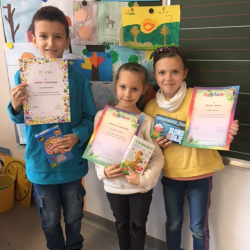 Dzieci nagrodzone w konkursie ekologicznym