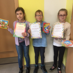 Dzieci nagrodzone w konkursie ekologicznym