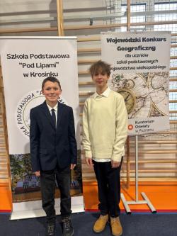 Finaliści wojewódzkiego konkursu kuratoryjnego z geografii