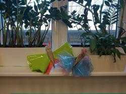 Nasze prace- motyle z papieru