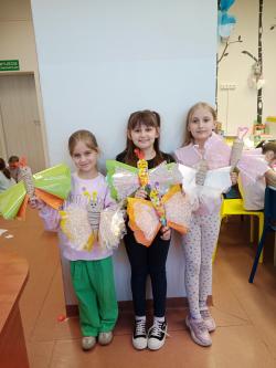 Oznaki wiosny- motyle